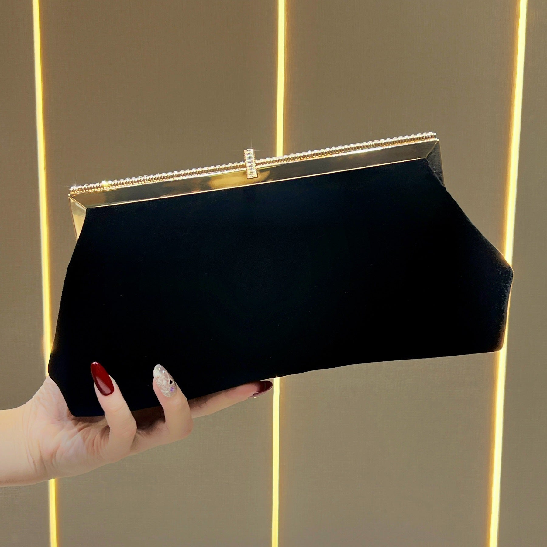 Elegant Evening Clutch & Crossbody Bag(MAC448) - Mariam's Collection