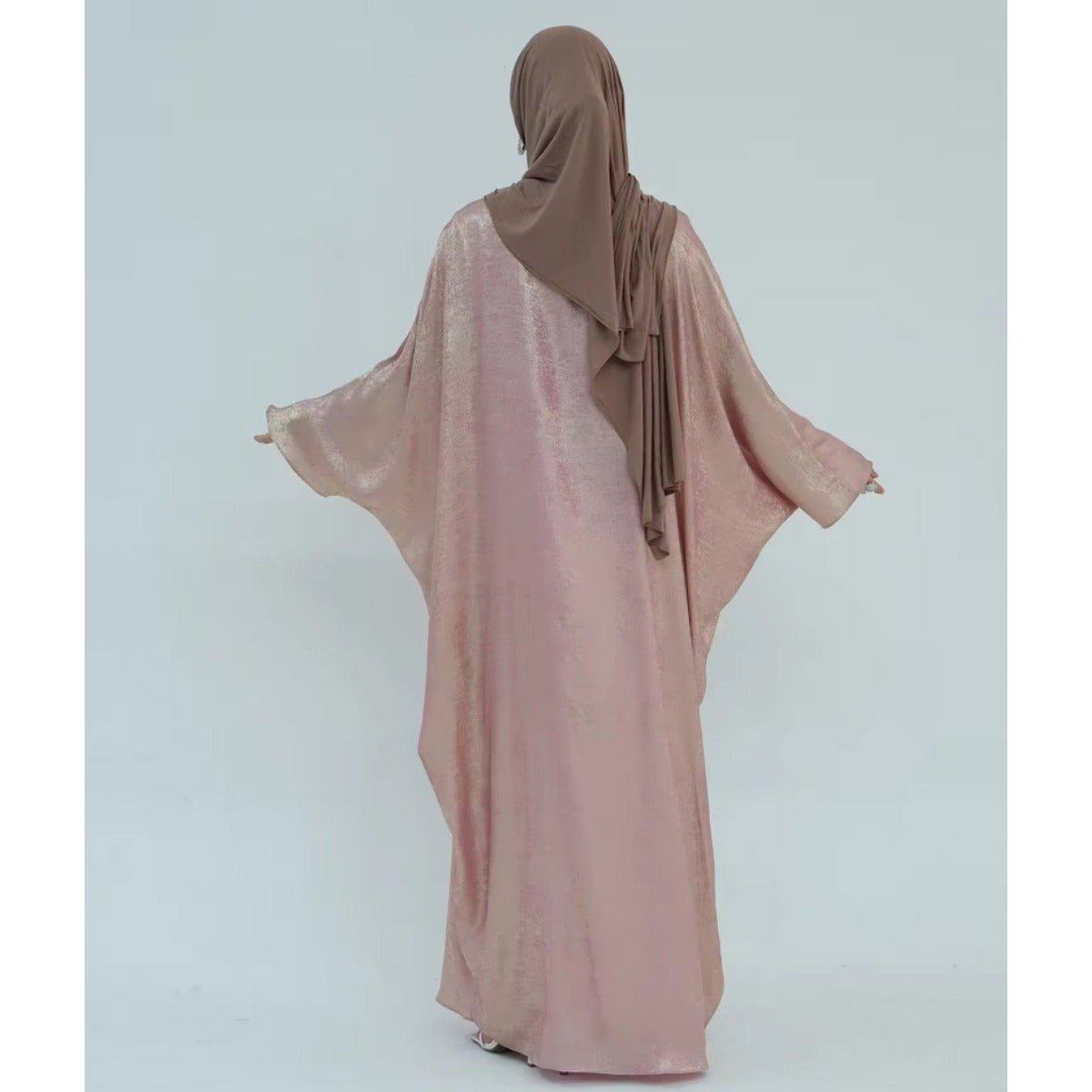 Elegant Modest Luxury Velvet Abaya Collection Robe Dresses. (MOA163) - Mariam's Collection