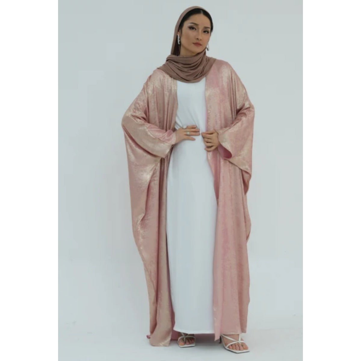 Elegant Modest Luxury Velvet Abaya Collection Robe Dresses. (MOA163) - Mariam's Collection