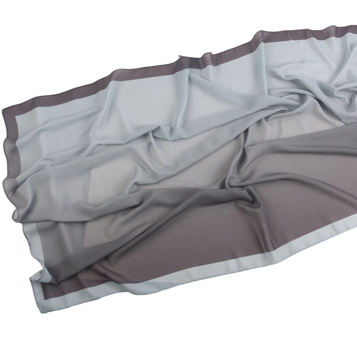 Elegant Printed Chiffon Hijab Scarf Bohemian Style Breathable Sun Protection Wrap (MH136) - Mariam's Collection