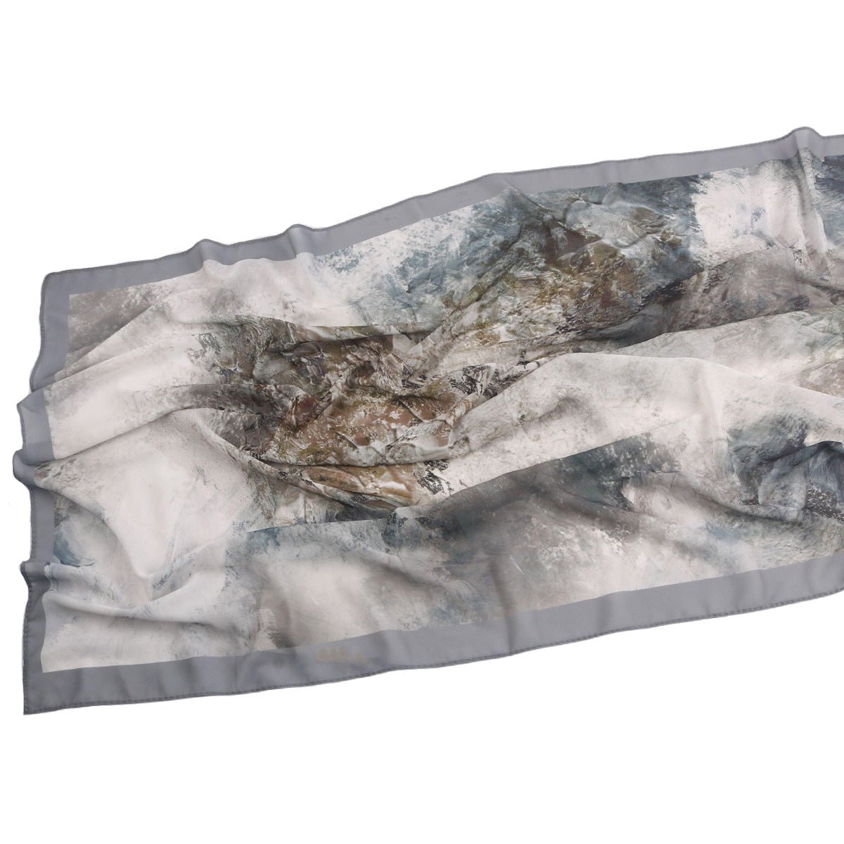 Elegant Printed Chiffon Hijab Scarf Bohemian Style Breathable Sun Protection Wrap (MH136) - Mariam's Collection