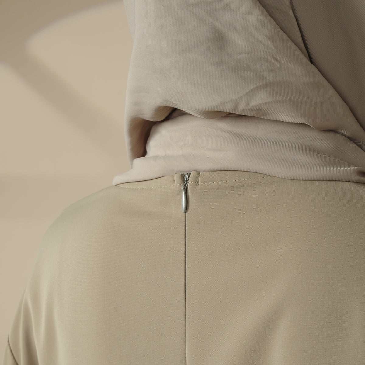 Elegant Solid Color Abaya For Muslimahs (MA036) - Mariam's Collection