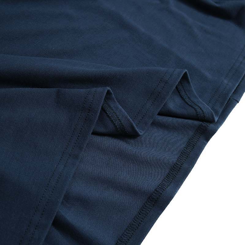 Elegant V - Neck Long Sleeve Maxi Dress | Loose Fit Cotton Blend Dress with Hidden Pockets(MA314) - Mariam's Collection