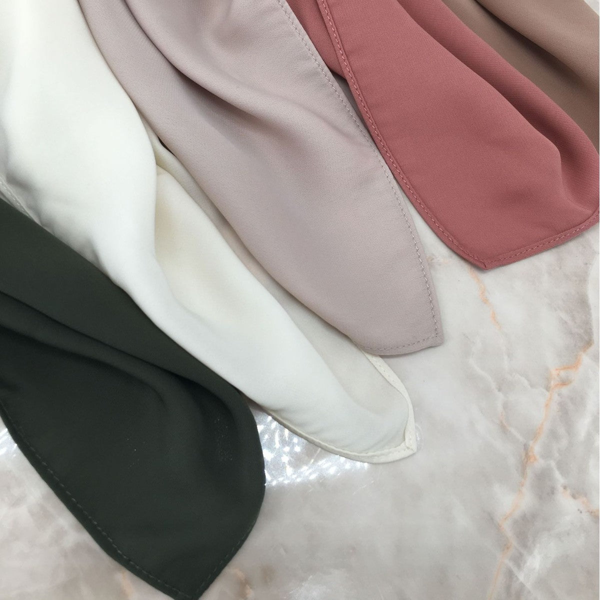 Elegant Versatile Chiffon Shawl Hijab (MH193) - Mariam's Collection