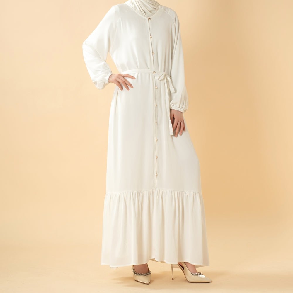 Essential Zoom Flowing Maxi Dress (MA426) - Mariam's Collection