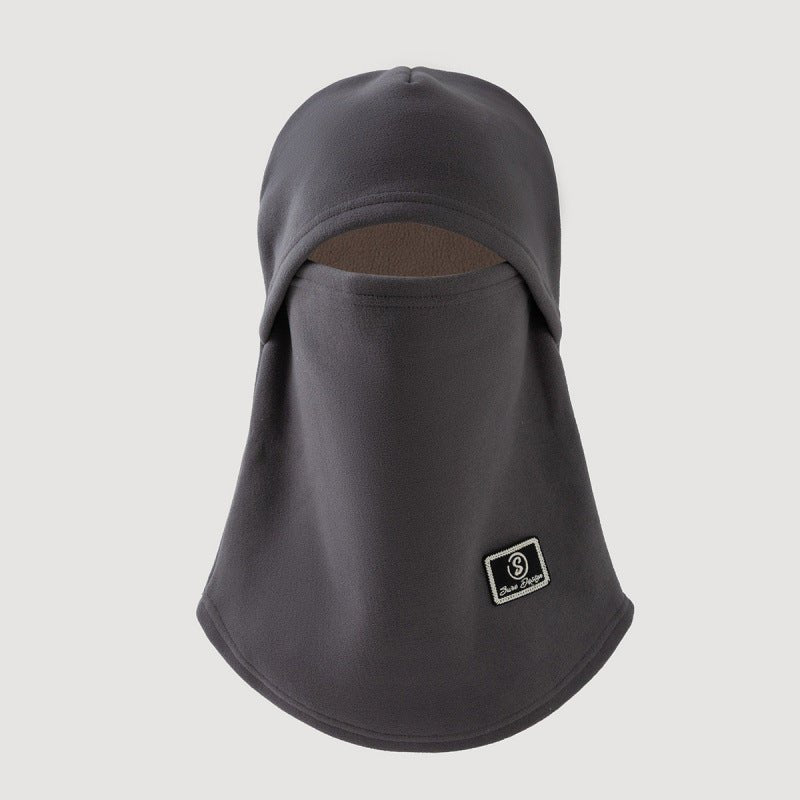 Fleece - Lined Face Mask Cap | Windproof Winter Cycling Hood with Ear Protection(MAC308) - Mariam's Collection