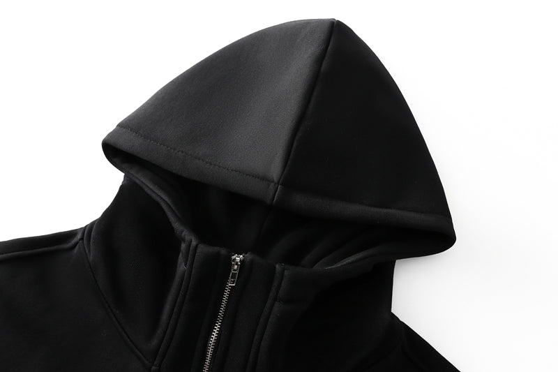 Fleece - Lined Hooded Maxi Sweatshirt Dress | Thick Winter Loungewear Dress(MS181) - Mariam's Collection