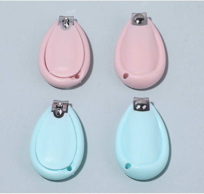 Foldable Kids Nail Clippers - Portable Safety Nail Trimmer for Children & Travel Use (MAC259) - Mariam's Collection