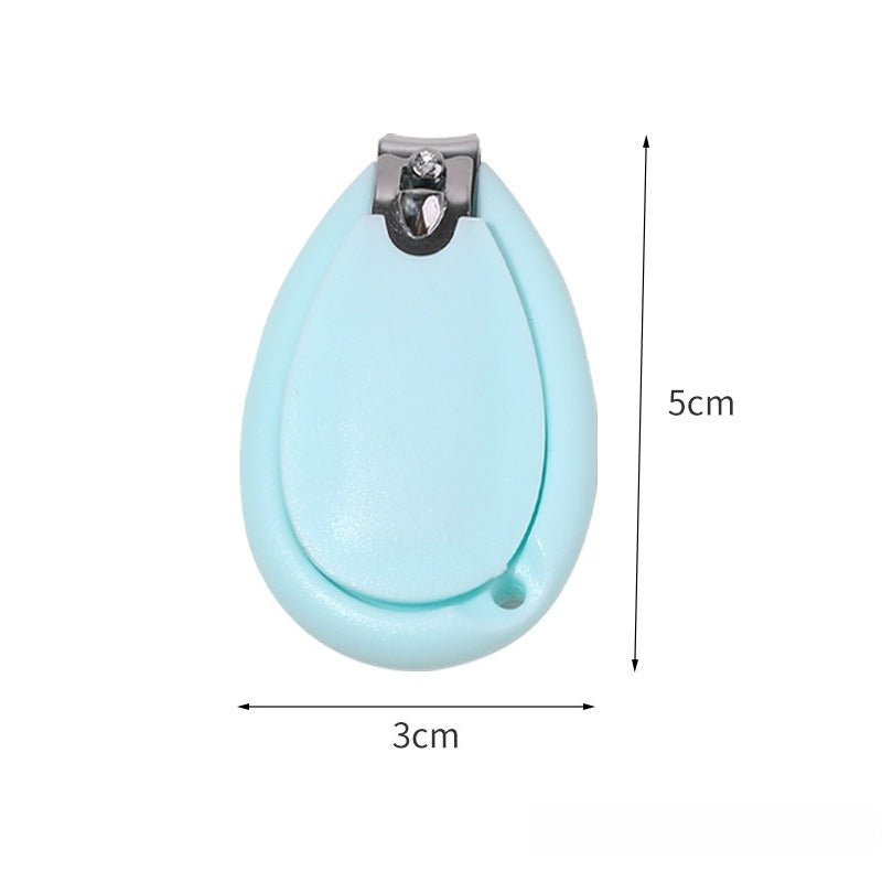 Foldable Kids Nail Clippers - Portable Safety Nail Trimmer for Children & Travel Use (MAC259) - Mariam's Collection