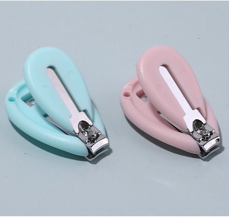 Foldable Kids Nail Clippers - Portable Safety Nail Trimmer for Children & Travel Use (MAC259) - Mariam's Collection