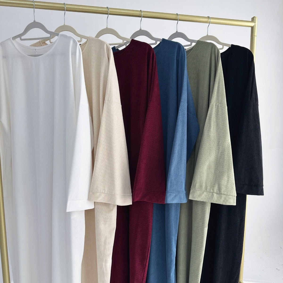 Four - Season Modest Maxi Dress Collection - Loose Fit Casual Abaya Dress(MA273) - Mariam's Collection