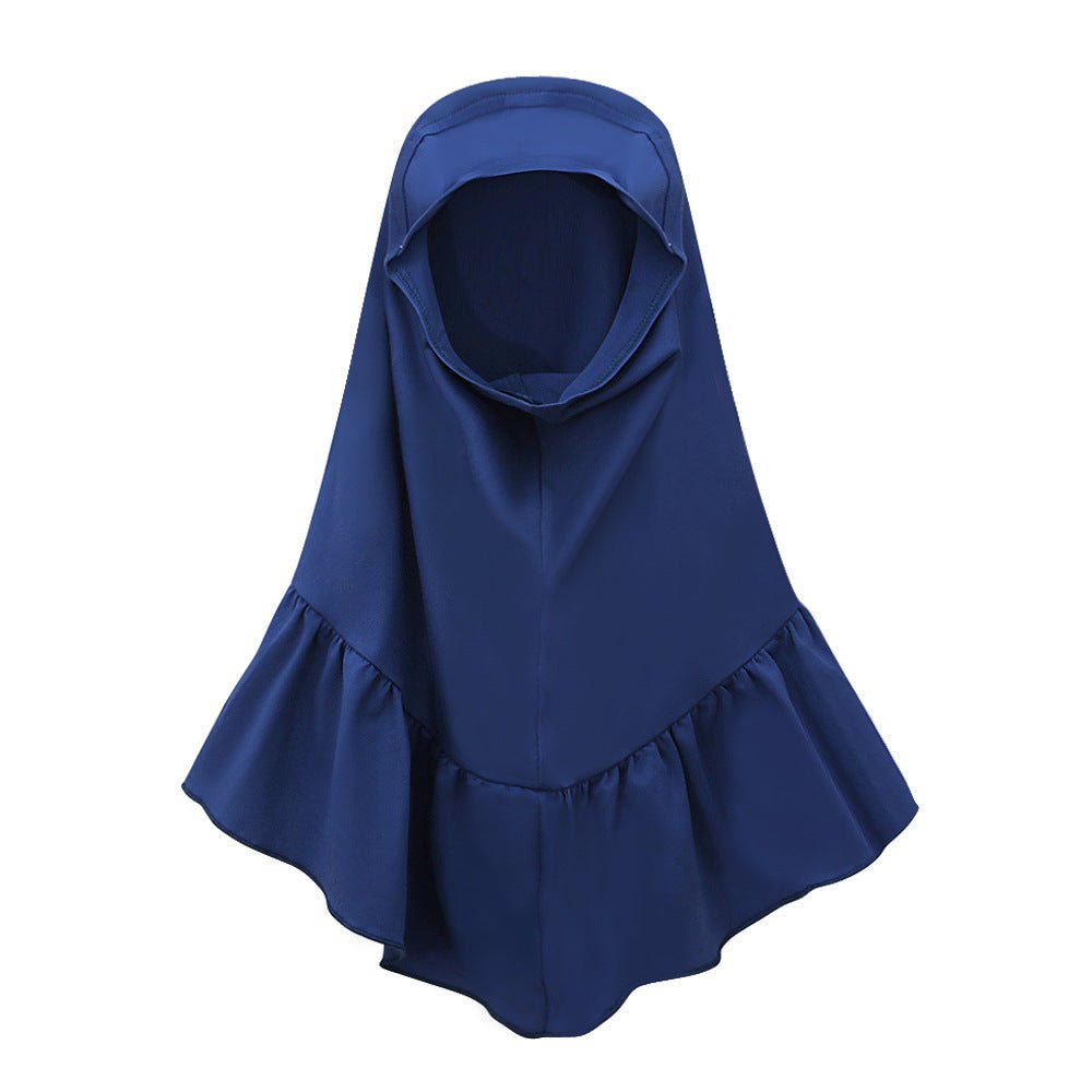 Girls Navy Dress & Hijab Set(MKG024) - Mariam's Collection