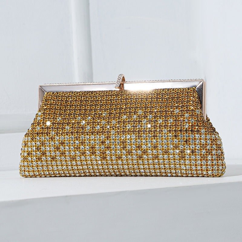 Rhinestone Crystal Evening Clutch Bag – Sparkle Party Clutch