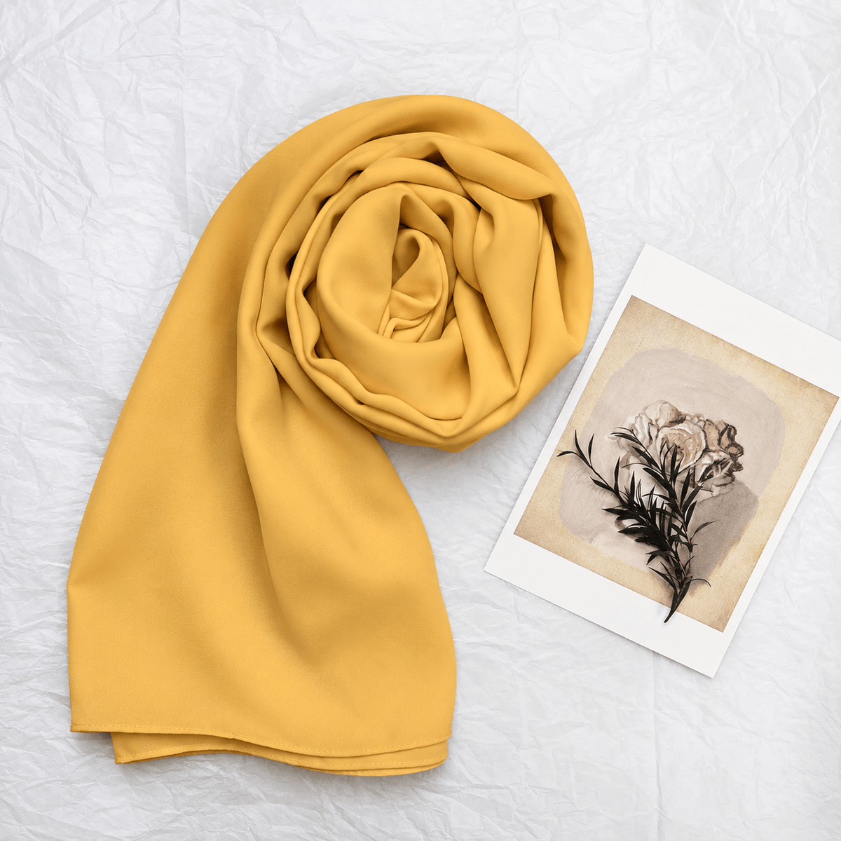 High Density Chiffon Hijab (MH005) - Mariam's Collection
