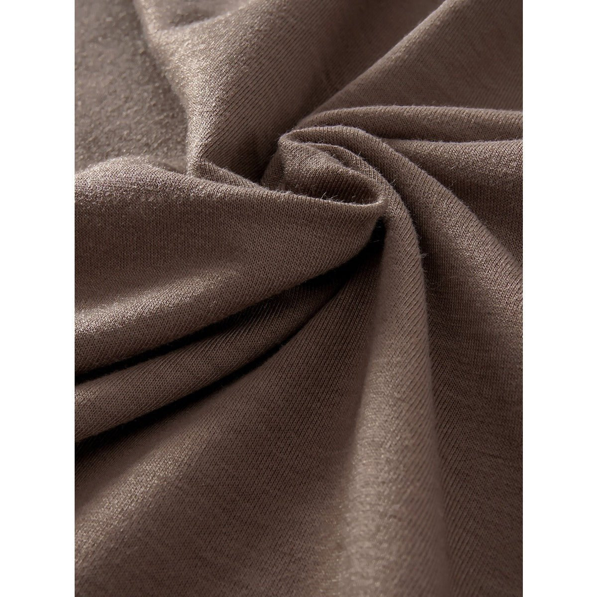 Hooded Pocket Casual Solid Color Dress Robe - Modest Long Sleeve Lounge Dress with Drawstring Hood(MA282) - Mariam's Collection