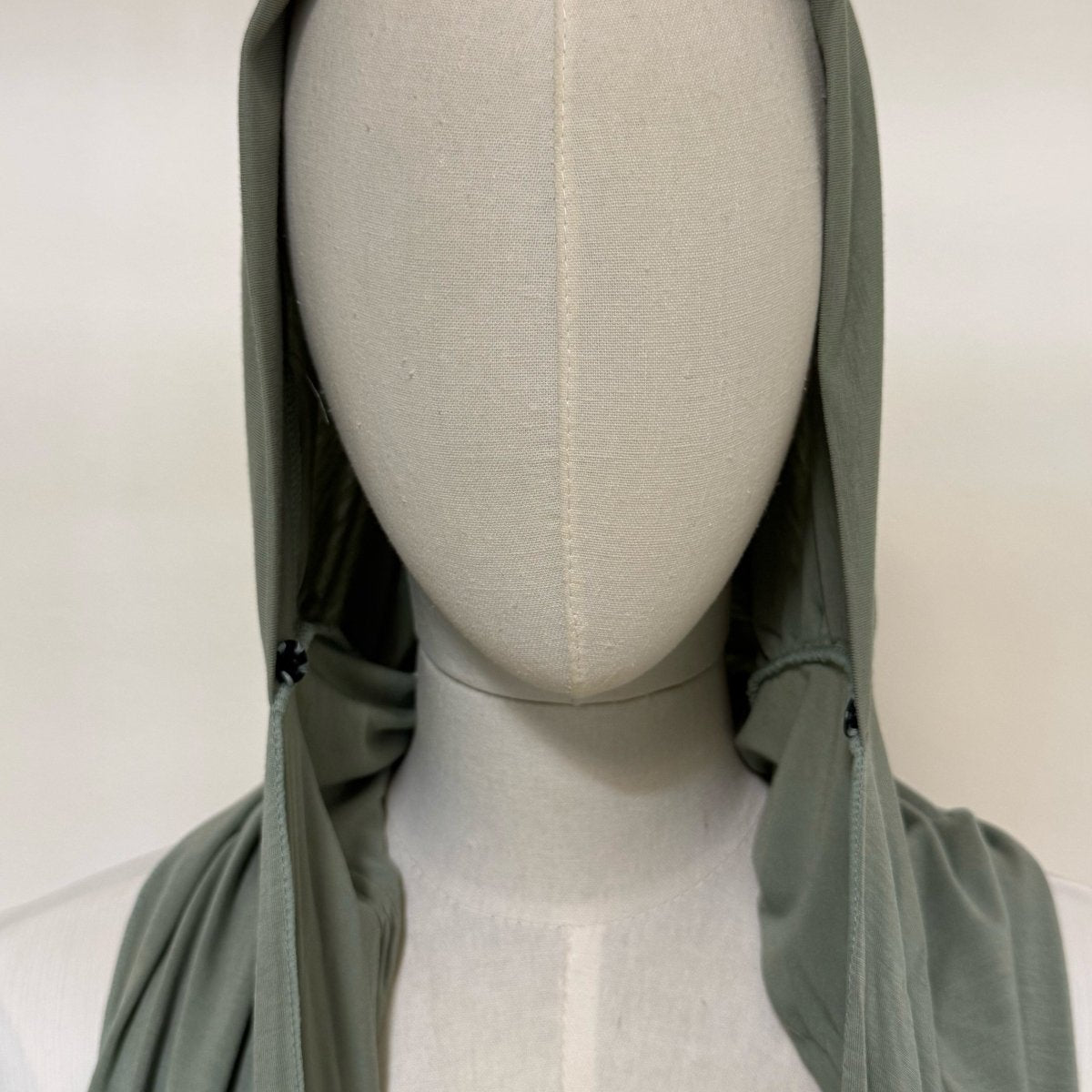 Instant Hijab | Snap-Close, Earphone-Friendly, Cotton Modal (MH225) - Mariam's Collection
