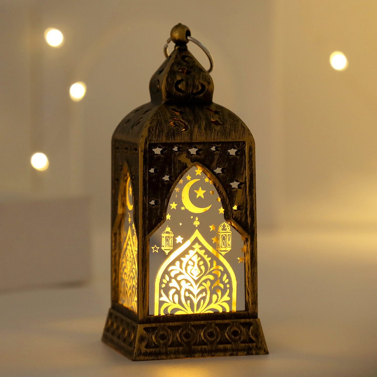 Islamic Castle Lantern Decorative Hanging & Table Lamp (MAC397) - Mariam's Collection