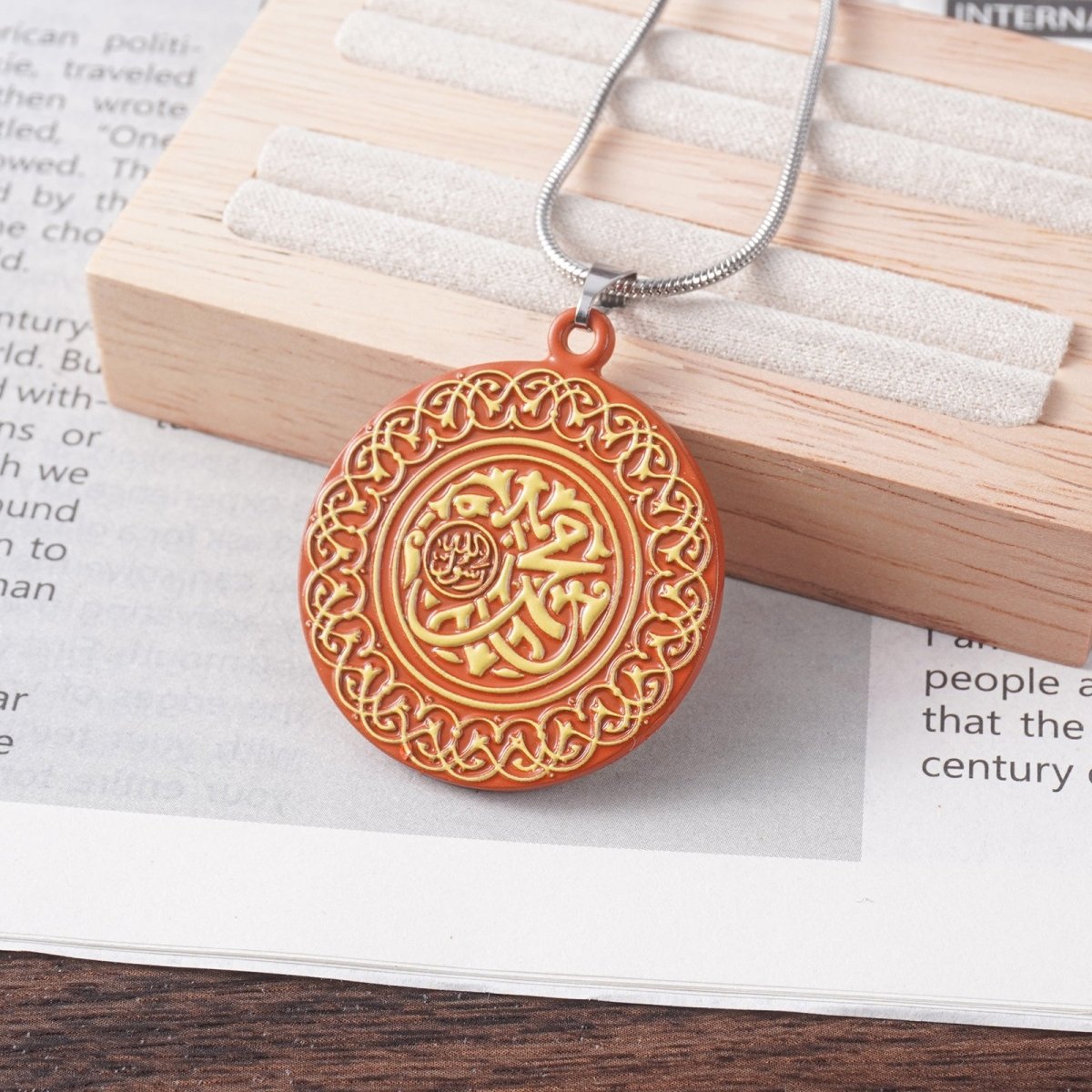 Islamic Charms Collection Inspired Geometric Pendants (MAC271) - Mariam's Collection