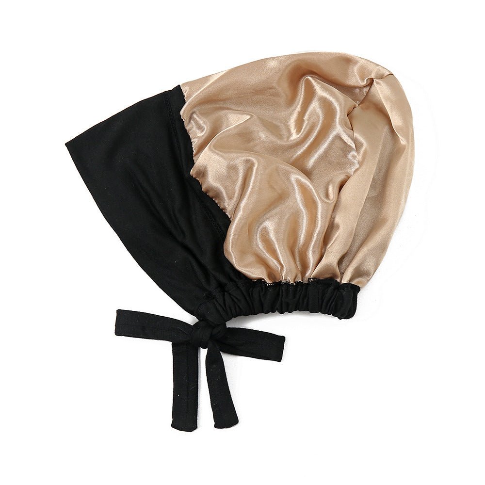 Lightweight Double Layered Satin - lined Undercap for Hijab - Comfortable and Breathable (MH023) - Mariam's Collection