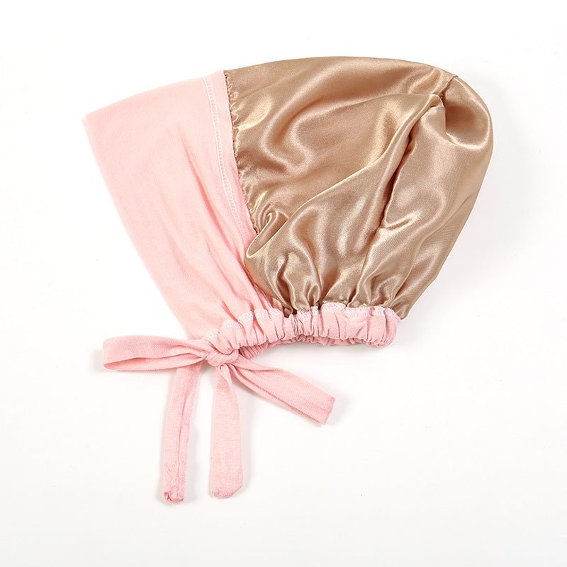 Lightweight Double Layered Satin - lined Undercap for Hijab - Comfortable and Breathable (MH023) - Mariam's Collection