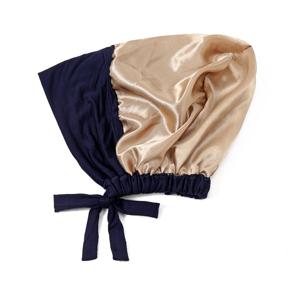 Lightweight Double Layered Satin - lined Undercap for Hijab - Comfortable and Breathable (MH023) - Mariam's Collection