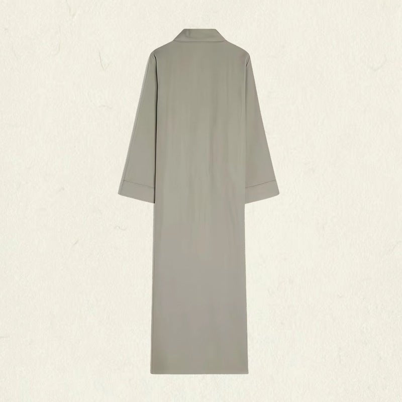 Longline Shawl Collar Cardigan Abaya