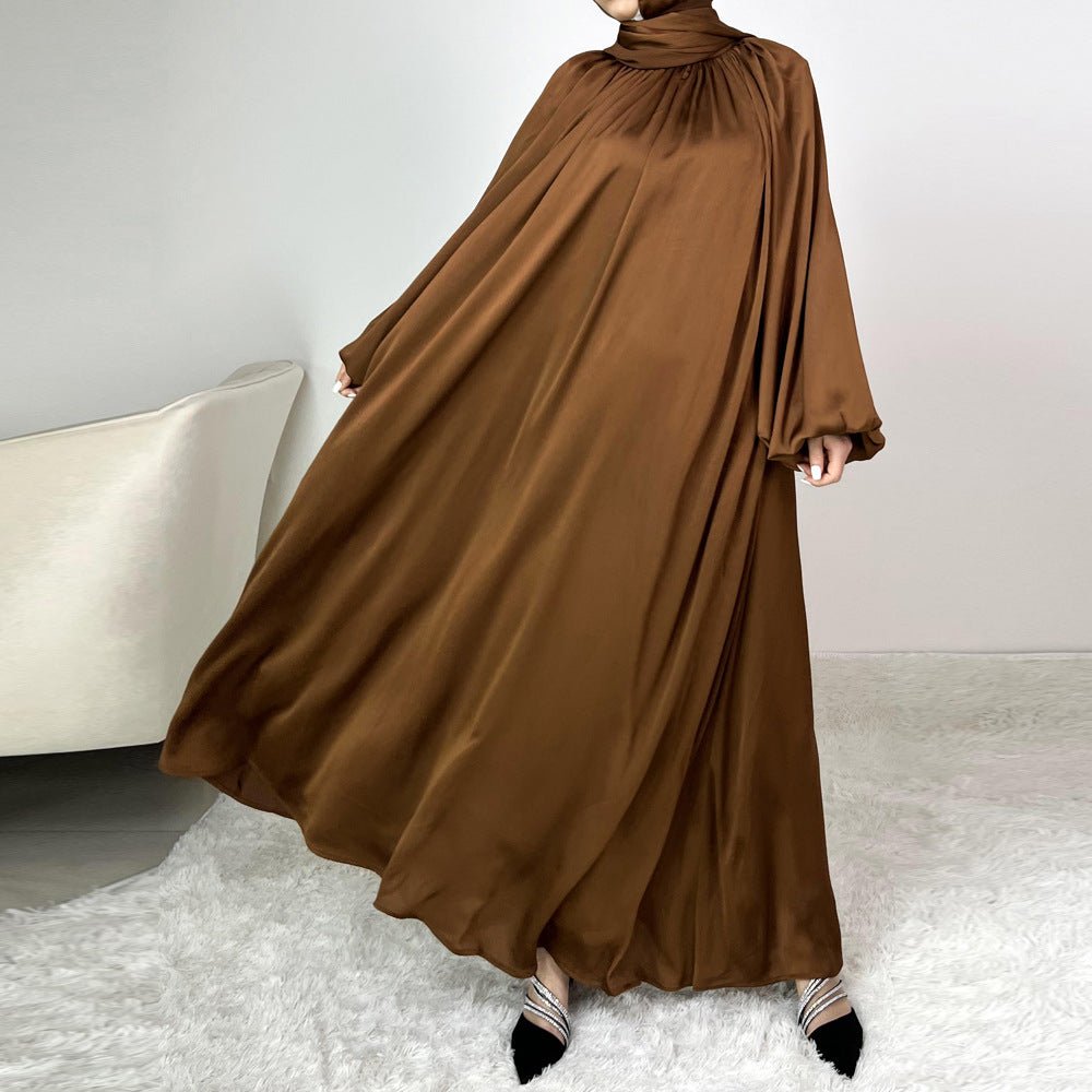 Luxury Lounge Lantern Sleeve Modest Swing Abaya. (MA168) - Mariam's Collection
