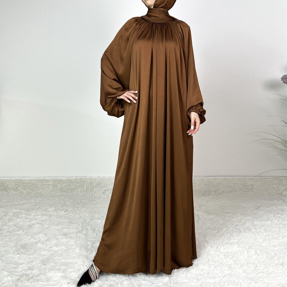 Luxury Lounge Lantern Sleeve Modest Swing Abaya. (MA168) - Mariam's Collection
