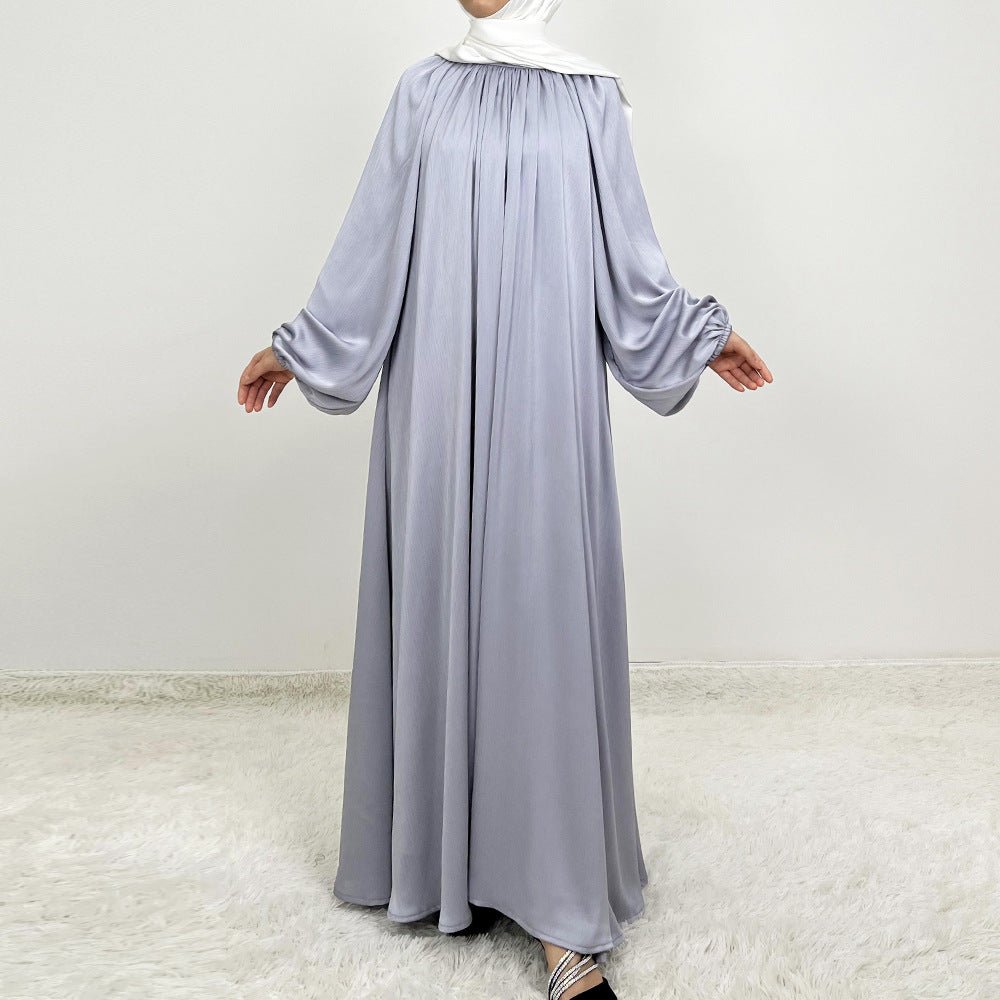 Luxury Lounge Lantern Sleeve Modest Swing Abaya. (MA168) - Mariam's Collection
