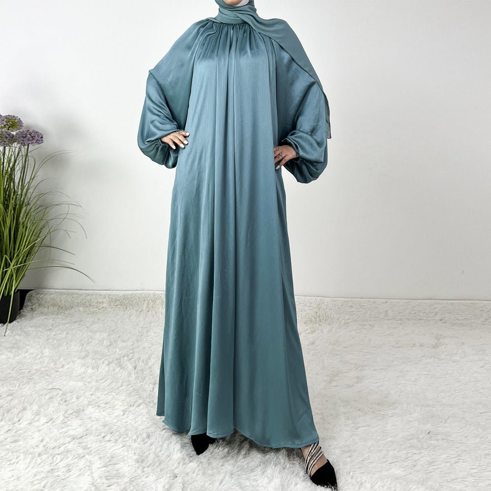 Luxury Lounge Lantern Sleeve Modest Swing Abaya. (MA168) - Mariam's Collection
