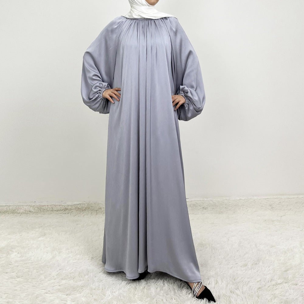 Luxury Lounge Lantern Sleeve Modest Swing Abaya. (MA168) - Mariam's Collection