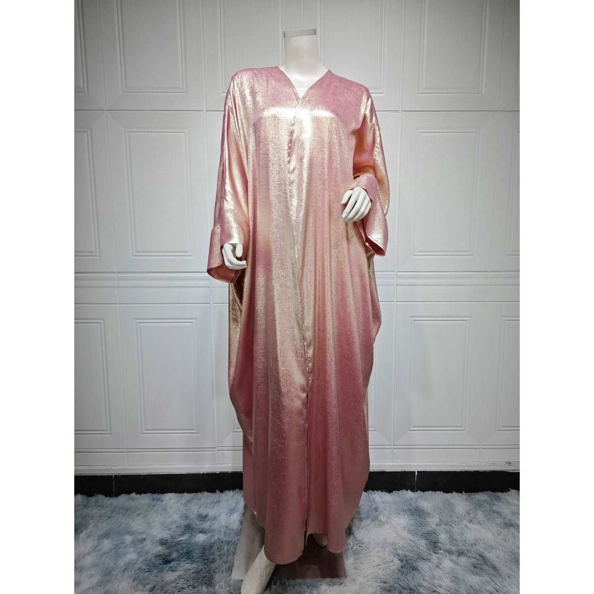 Luxury Modest Elegant Gown - Style Cardigan Abayas. (MOA164) - Mariam's Collection