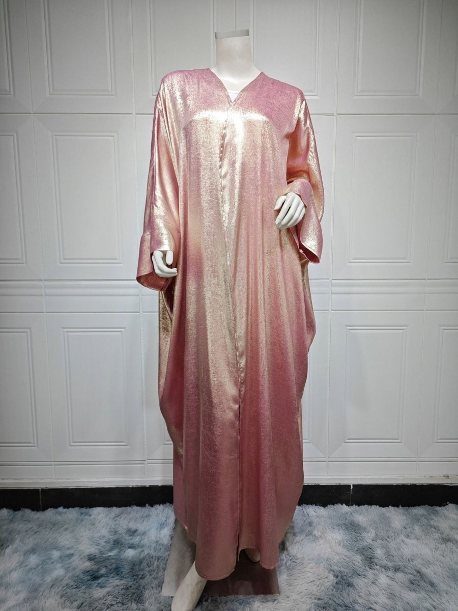 Luxury Modest Elegant Gown - Style Cardigan Abayas. (MOA164) - Mariam's Collection
