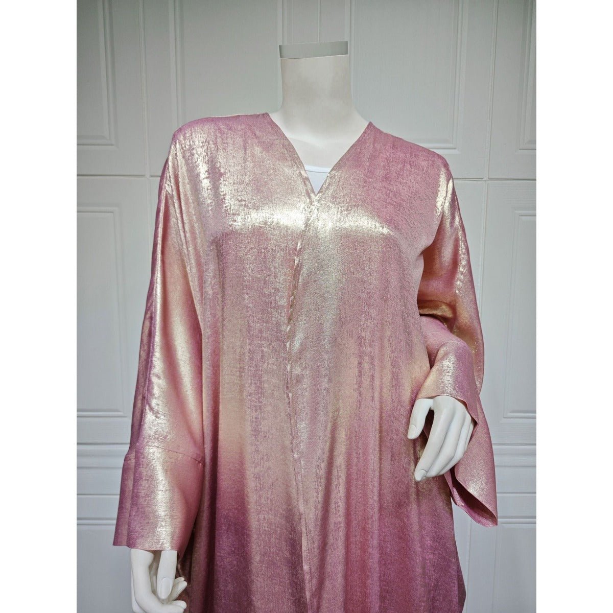 Luxury Modest Elegant Gown - Style Cardigan Abayas. (MOA164) - Mariam's Collection