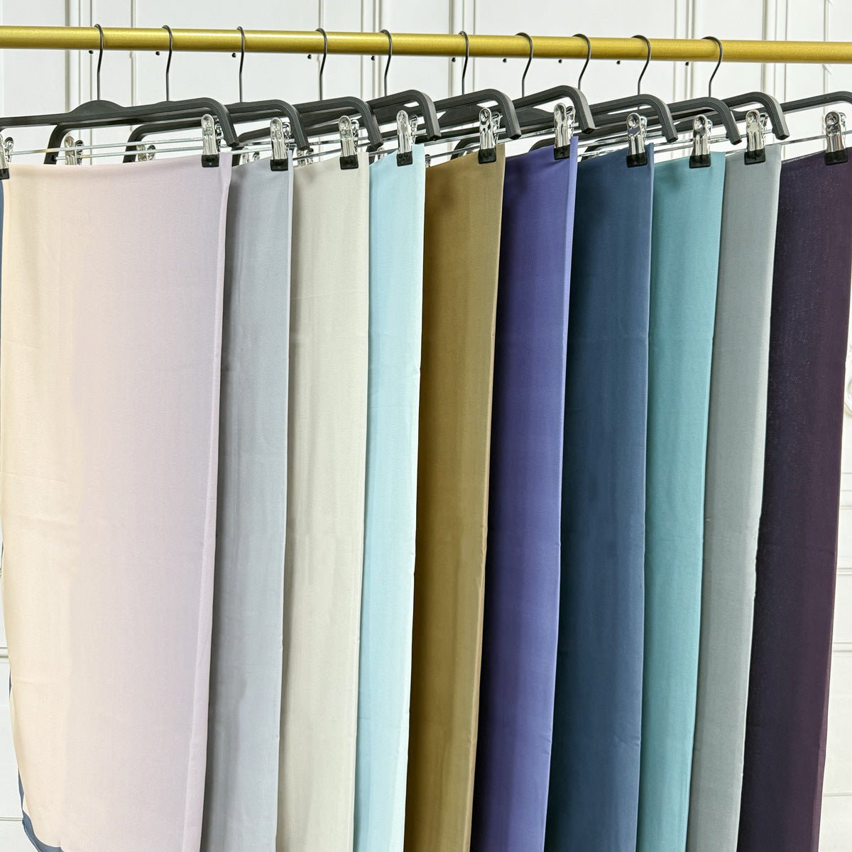 Luxury Premium Pearl Chiffon Gradient Hijab(MH148) - Mariam's Collection