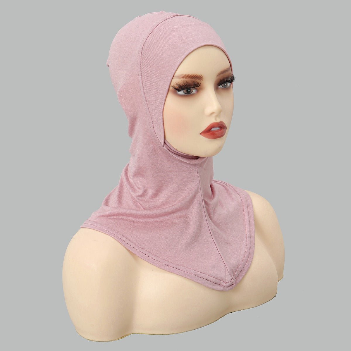 Luxury Single Layer Premium Mercerized Cotton Undercap Hijab Cap with Chin Coverage. (MH117) - Mariam's Collection