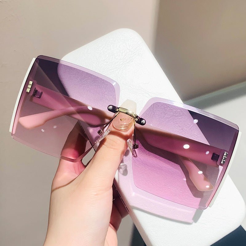 Luxury Square Sunglasses Face - Flattering Women’s Fashion Shades (MAC267) - Mariam's Collection