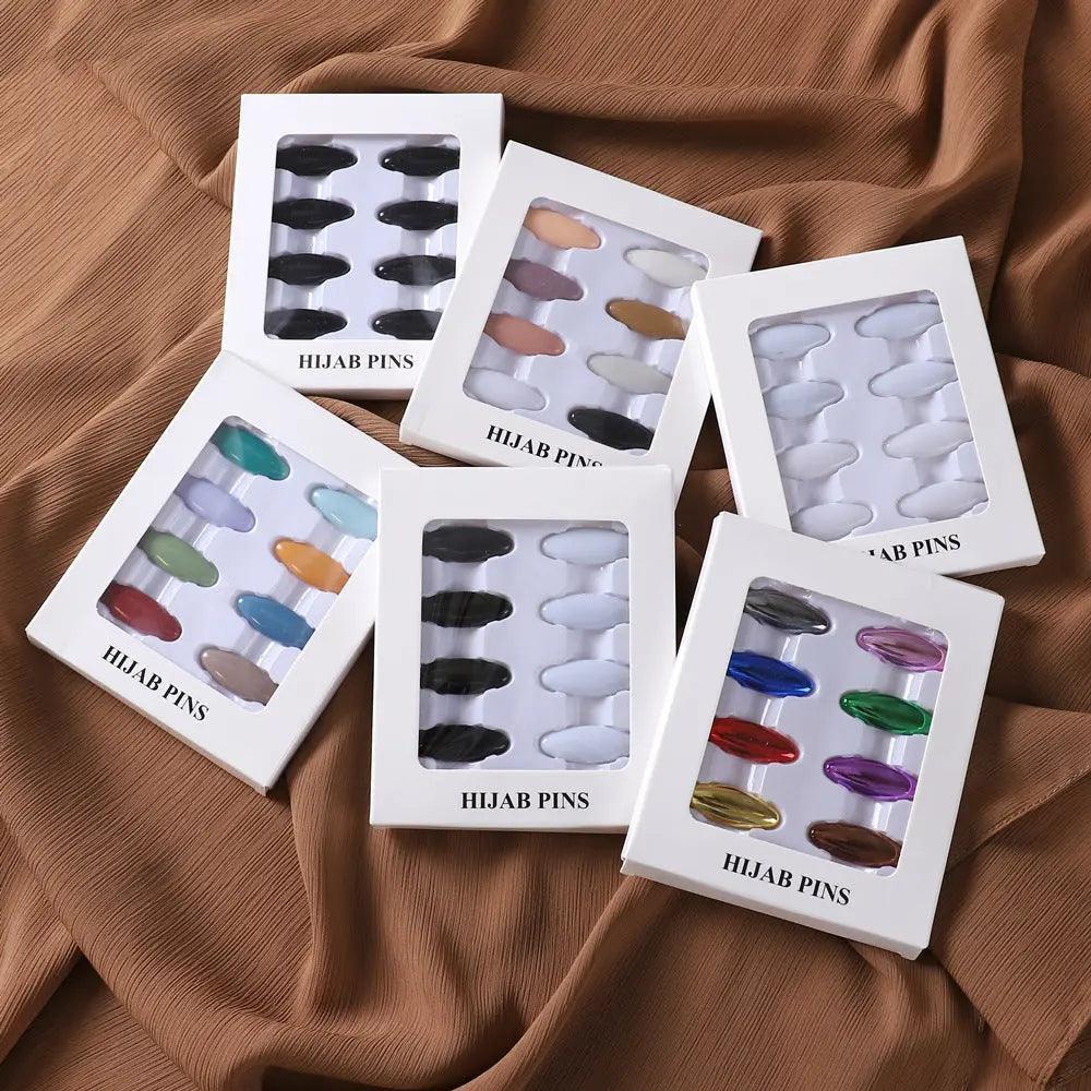 🎁 MAC008 Hijab pins, 8 pcs hijab pins (100% off) - Mariam's Collection
