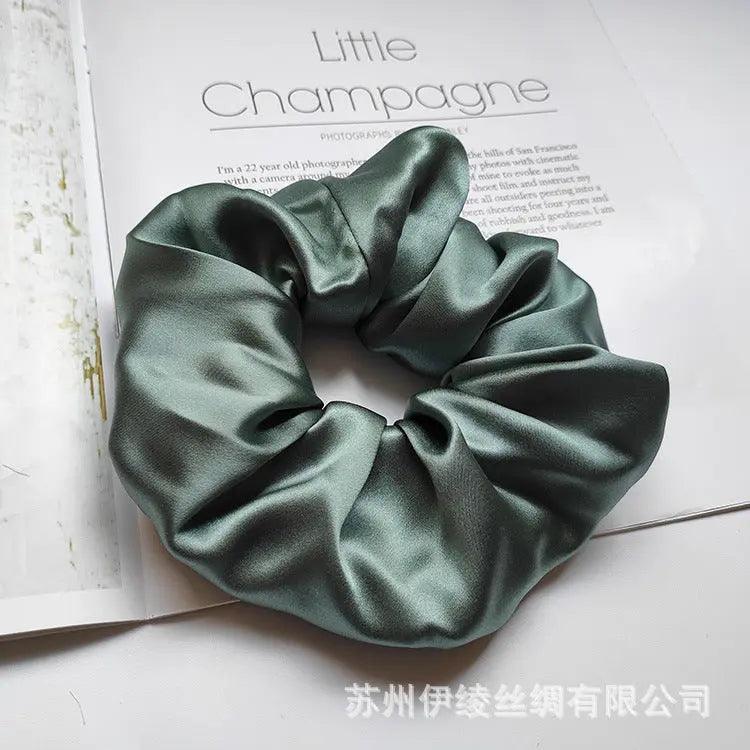 MAC010 hijab scrunchies, silk hair ribbon - Mariam's Collection