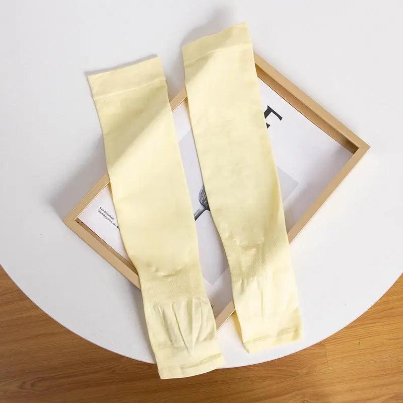 MAC021 Solid Color Sun-proof Handsocks - Mariam's Collection
