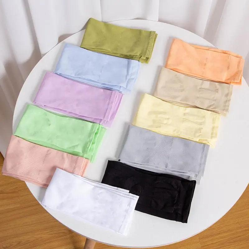 MAC021 Solid Color Sun-proof Handsocks - Mariam's Collection