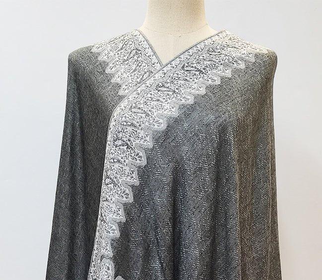 MAC044 Bohemian Style Multicolor Retro Jacquard Cashew Long Tassel Scarf - Mariam's Collection