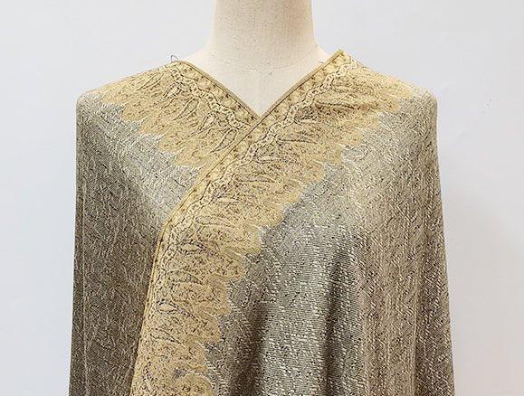 MAC044 Bohemian Style Multicolor Retro Jacquard Cashew Long Tassel Scarf - Mariam's Collection