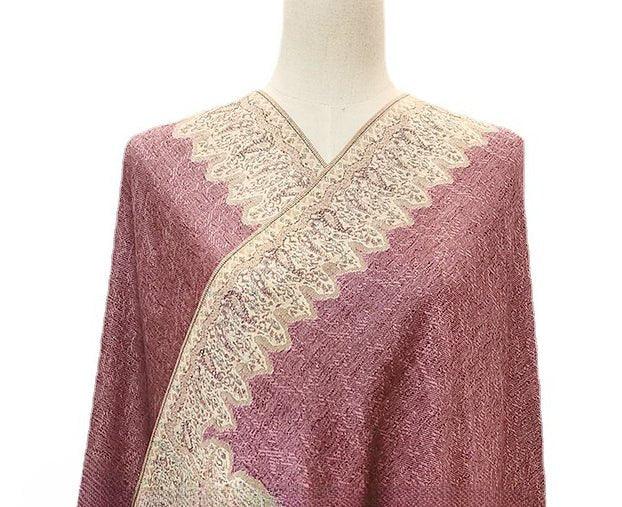 MAC044 Bohemian Style Multicolor Retro Jacquard Cashew Long Tassel Scarf - Mariam's Collection