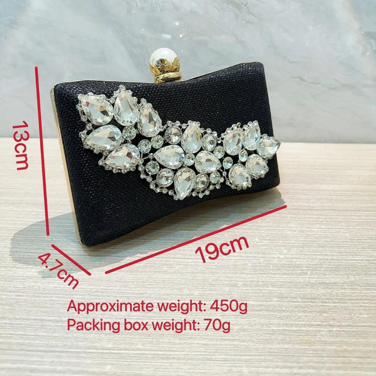 MAC059 Clutches Wedding Dinner Party Sparkling Handbags - Mariam's Collection