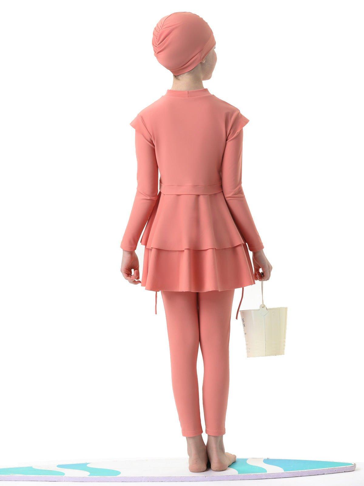 MB010 Children's Beach Conservative s's Swimsuit - Mariam's Collection