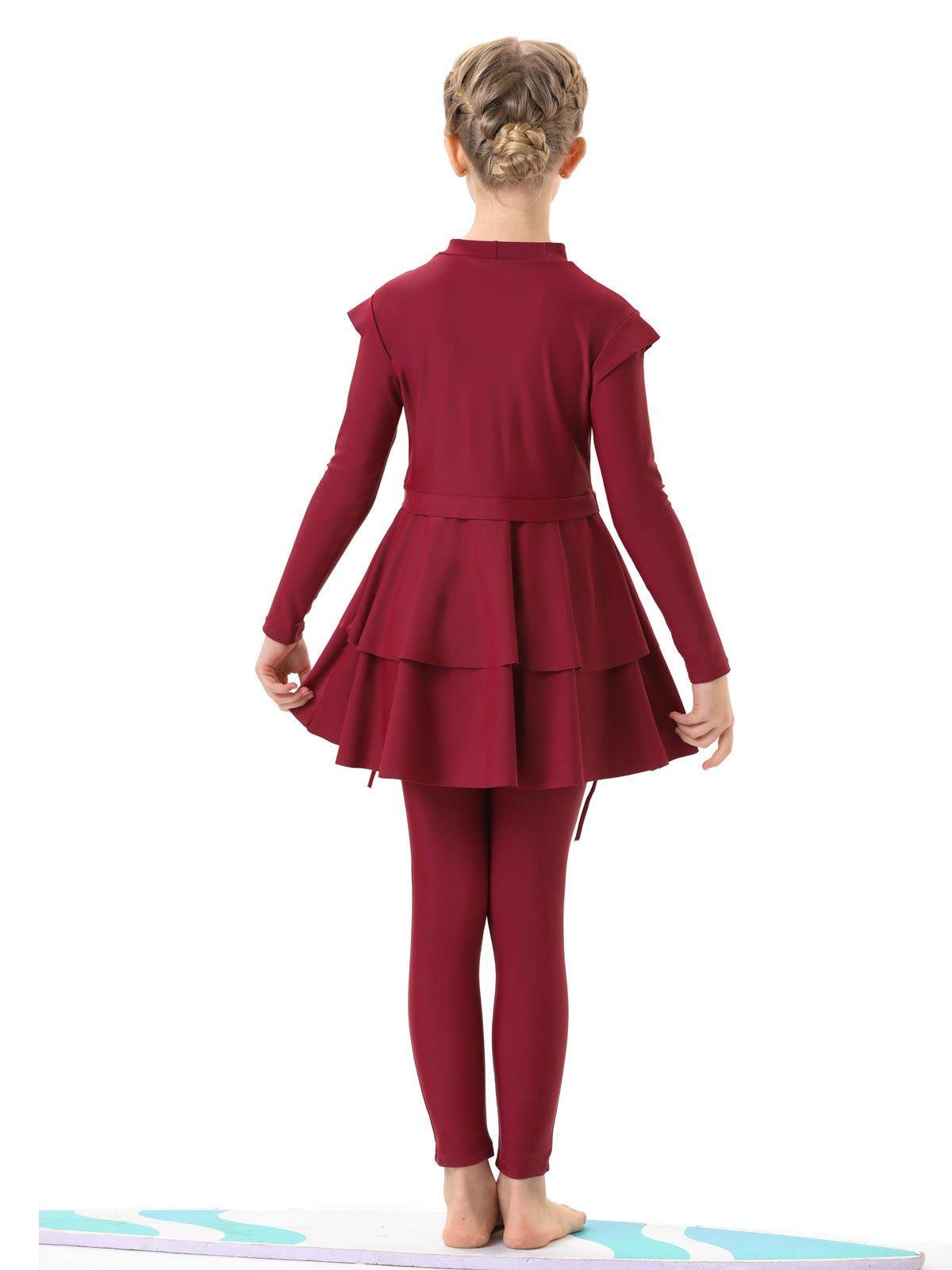 MB010 Children's Beach Conservative s's Swimsuit - Mariam's Collection