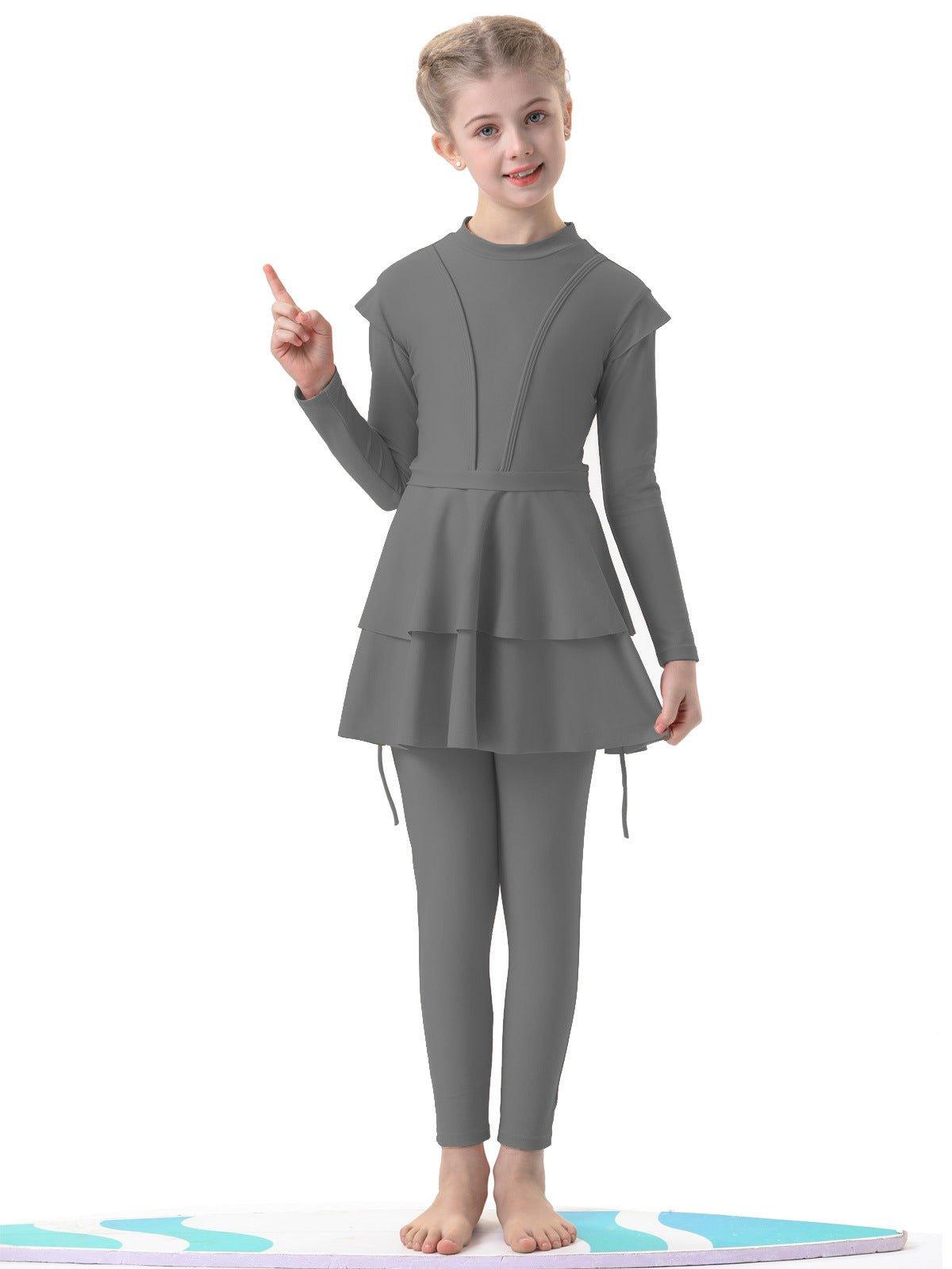 MB010 Children's Beach Conservative s's Swimsuit - Mariam's Collection