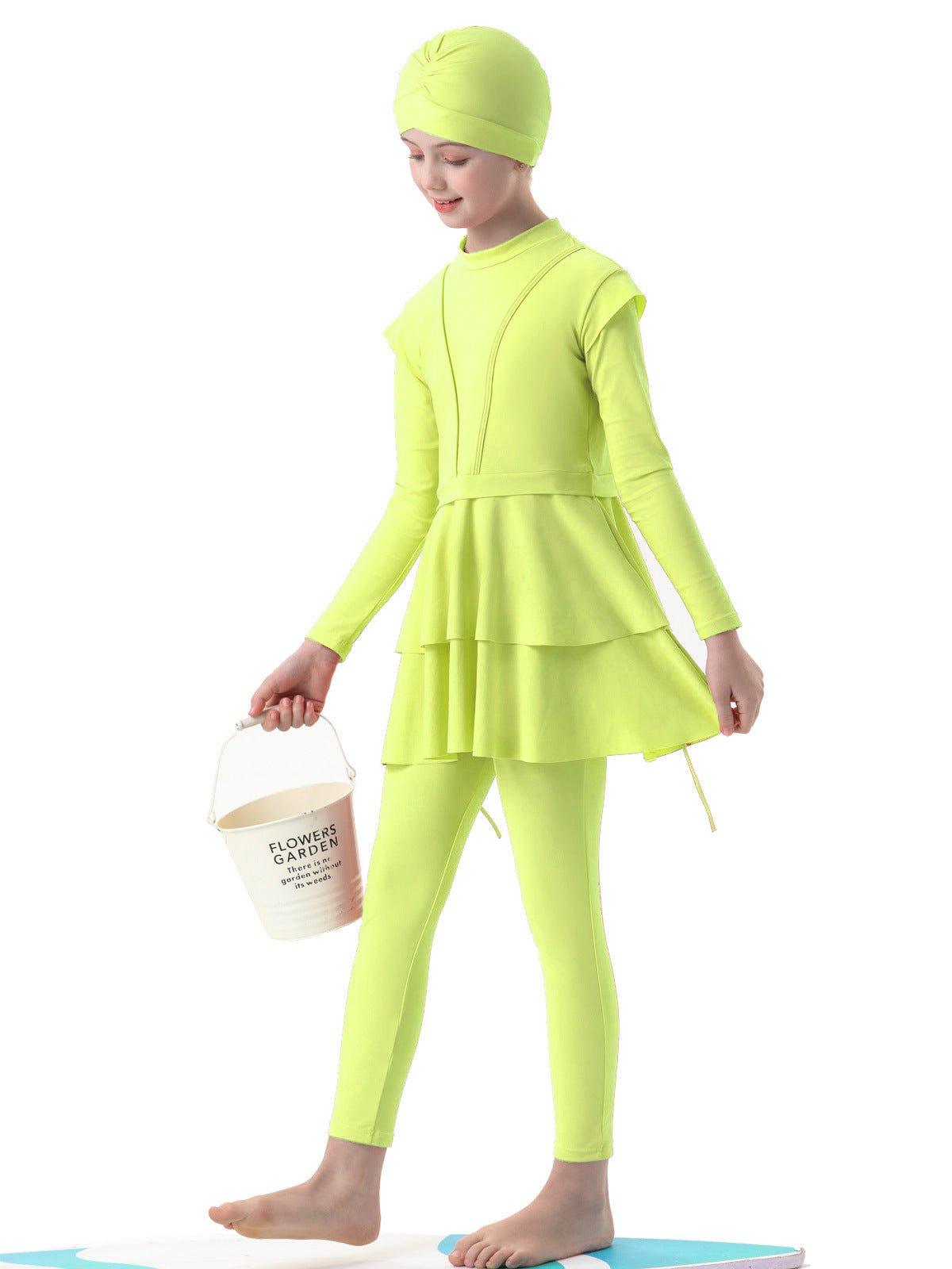 MB010 Children's Beach Conservative s's Swimsuit - Mariam's Collection