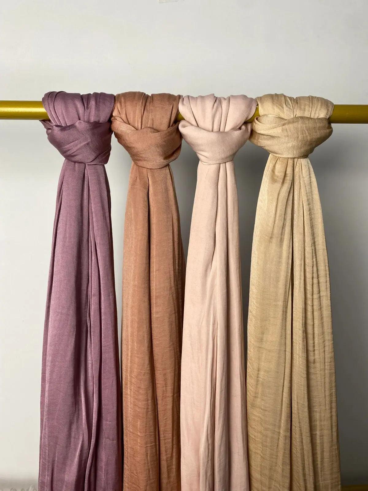 MH002 Premium Velvet Hijab New Scarf - Mariam's Collection